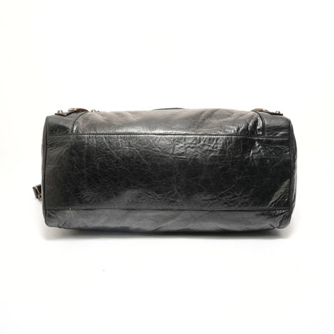 BALENCIAGA Twiggy Leather Handbag black WS28025
