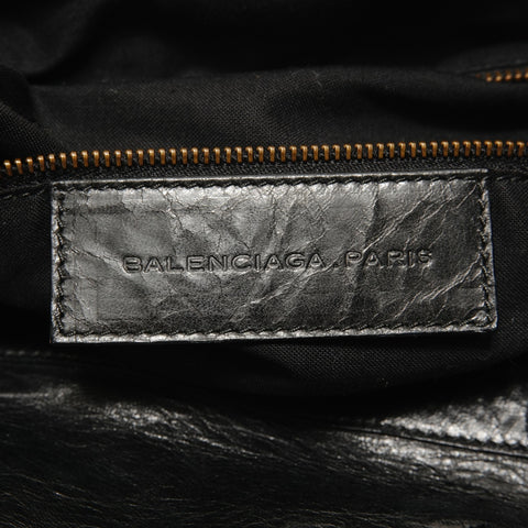 BALENCIAGA Twiggy Leather Handbag black WS28025