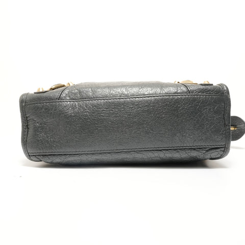 BALENCIAGA Giant Mini City 2way Handbag gray WS28027