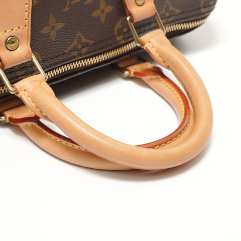 LOUIS VUITTON Monogram Speedy 25, manufactured in 1994. Handbag Brown WS28031