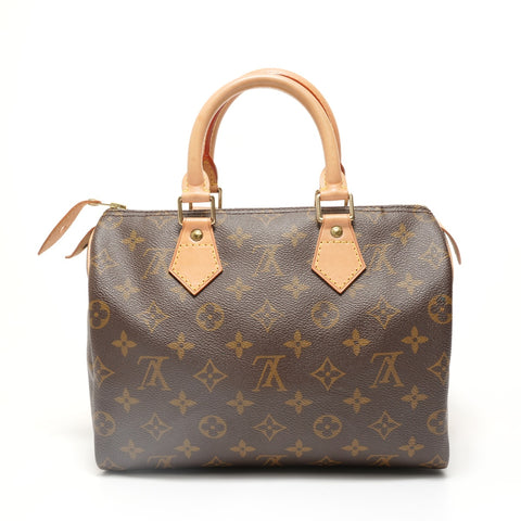 LOUIS VUITTON Monogram Speedy 25, manufactured in 1994. Handbag Brown WS28031