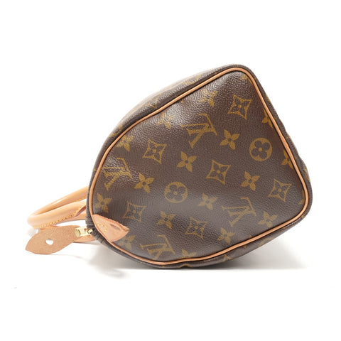 LOUIS VUITTON Monogram Speedy 25, manufactured in 1994. Handbag Brown WS28031