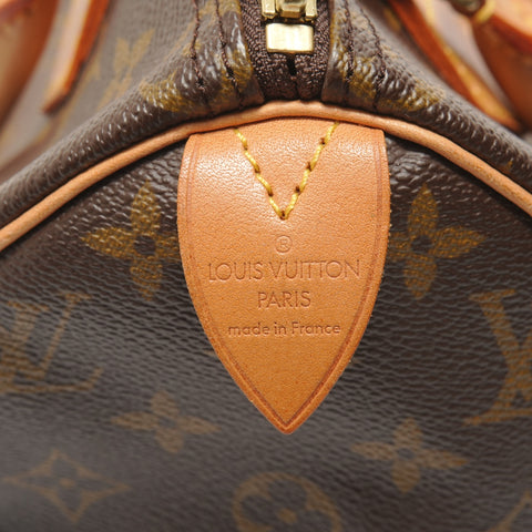 LOUIS VUITTON Monogram Speedy 25, manufactured in 1994. Handbag Brown WS28031