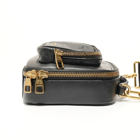 LOUIS VUITTON Utility Crossbody 2021-2025 Shoulder Bag black WS28033