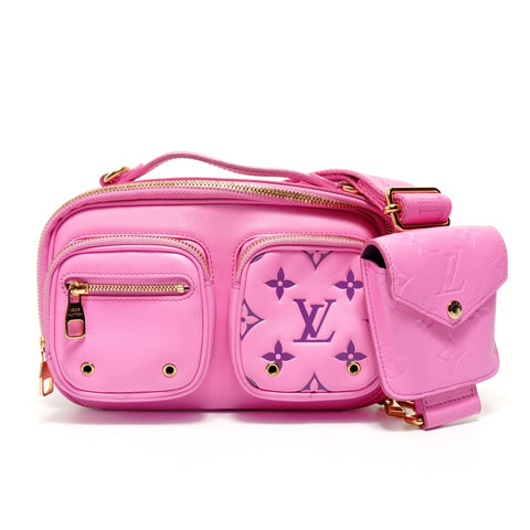 LOUIS VUITTON Utility Crossbody 2021-2025 Shoulder Bag pink WS28034