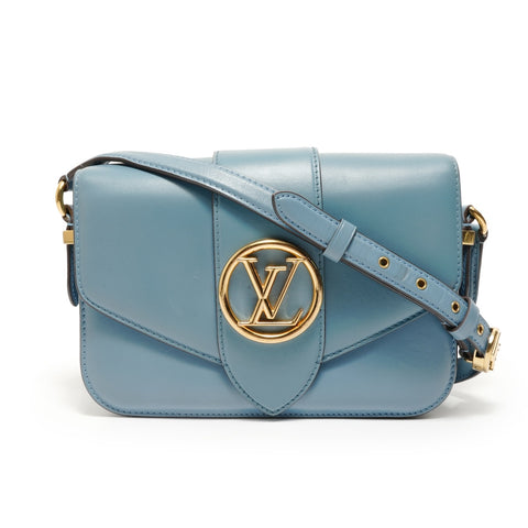 LOUIS VUITTON Pont Neuf (2020 model) Shoulder Bag blue WS28035