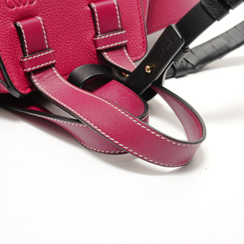 LOEWE Hammock Leather 2-Way Handbag, Red Handbag pink WS28043