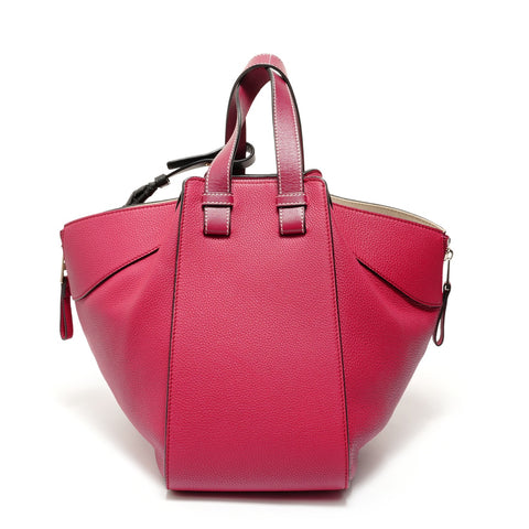 LOEWE Hammock Leather 2-Way Handbag, Red Handbag pink WS28043
