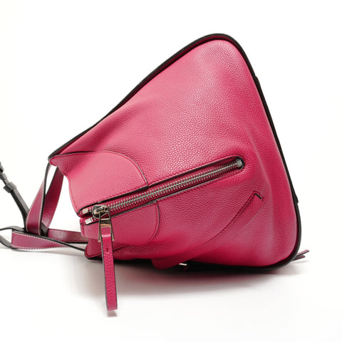 LOEWE Hammock Leather 2-Way Handbag, Red Handbag pink WS28043