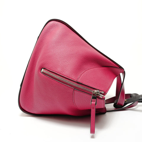 LOEWE Hammock Leather 2-Way Handbag, Red Handbag pink WS28043