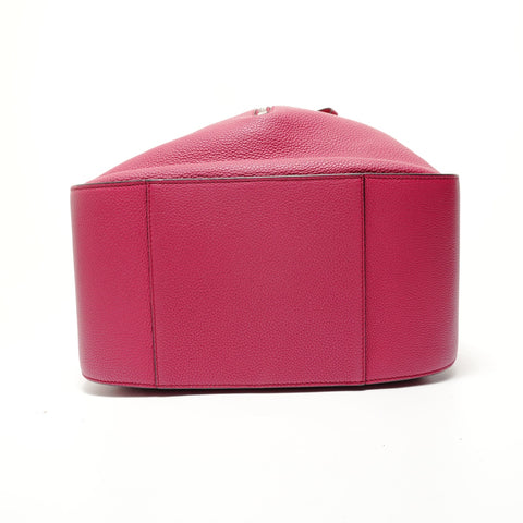 LOEWE Hammock Leather 2-Way Handbag, Red Handbag pink WS28043