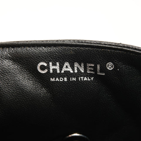 CHANEL Item No. 13, 2009-2010, Caviar Skin Matelass Shoulder Bag black WS28045