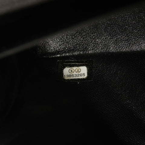 CHANEL Item No. 13, 2009-2010, Caviar Skin Matelass Shoulder Bag black WS28045
