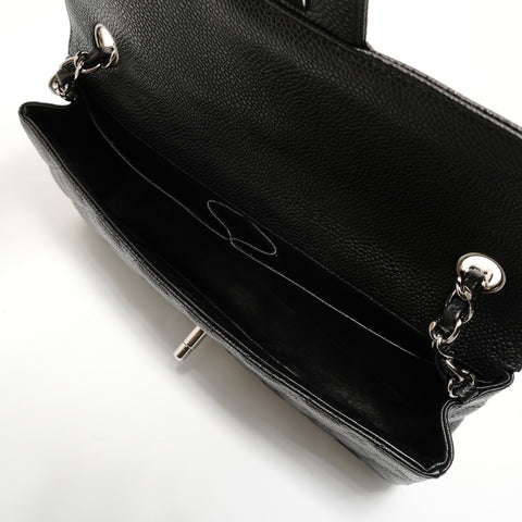 CHANEL Item No. 13, 2009-2010, Caviar Skin Matelass Shoulder Bag black WS28045