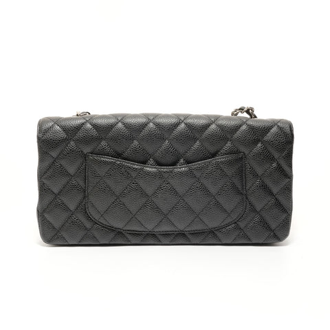 CHANEL Item No. 13, 2009-2010, Caviar Skin Matelass Shoulder Bag black WS28045