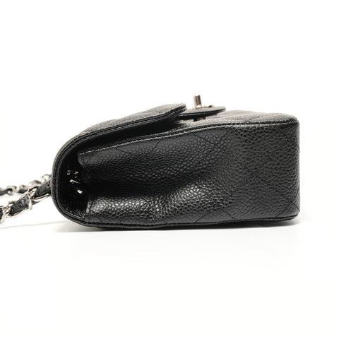 CHANEL Item No. 13, 2009-2010, Caviar Skin Matelass Shoulder Bag black WS28045