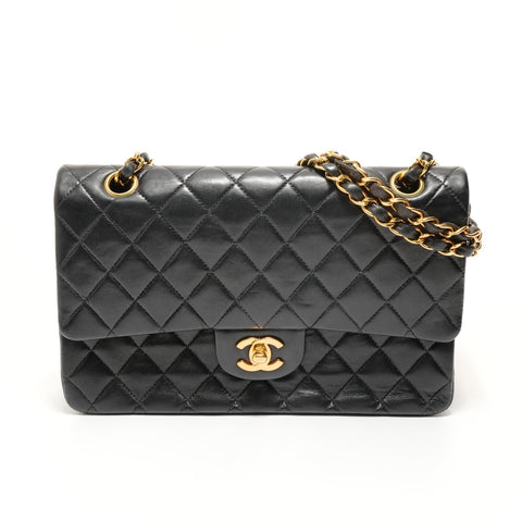 CHANEL Item No. 6, 2000-2001, Lambskin Chain Shoulder Shoulder Bag black WS28046