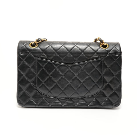 CHANEL Item No. 6, 2000-2001, Lambskin Chain Shoulder Shoulder Bag black WS28046