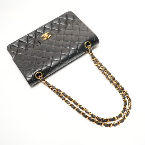 CHANEL Item No. 6, 2000-2001, Lambskin Chain Shoulder Shoulder Bag black WS28046