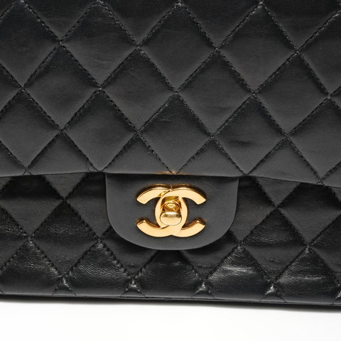 CHANEL Item No. 6, 2000-2001, Lambskin Chain Shoulder Shoulder Bag black WS28046