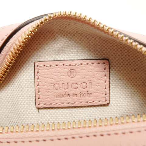 GUCCI Ophidia Mini Boston Bag Handbag pink WS28048