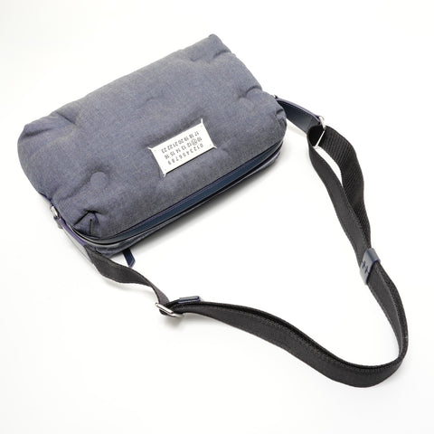 Maison Margiela Glam Slam Denim 2-way Shoulder Bag Navy WS28049