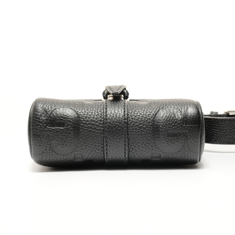 GUCCI Jumbo GG Small Messenger Bag Leather Shoulder Bag black WS28050