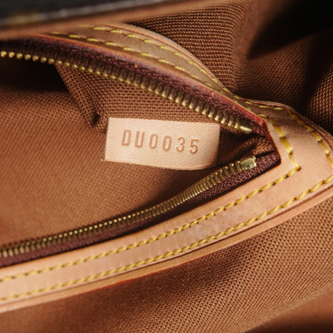 LOUIS VUITTON Monogram Mini Looping (2005 model) Shoulder Bag Brown WS28054