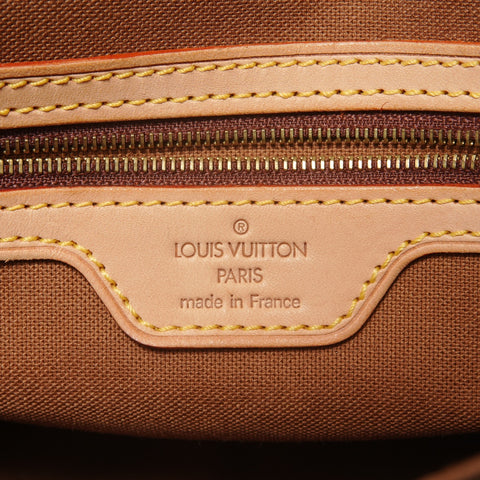 LOUIS VUITTON Monogram Mini Looping (2005 model) Shoulder Bag Brown WS28054