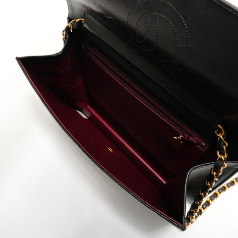 CHANEL Booth #4, Push-Lock Matelass 25 Shoulder Bag black WS28055