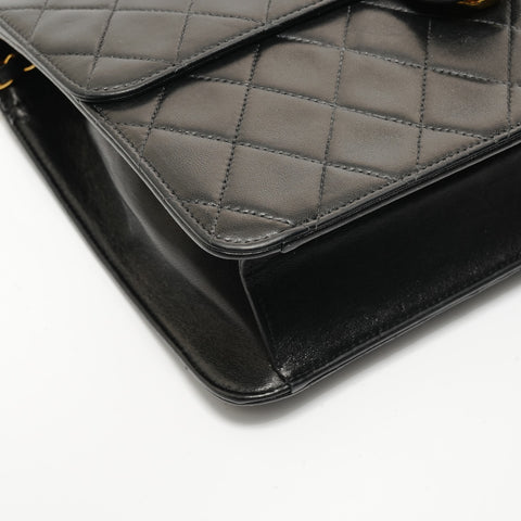 CHANEL Booth #4, Push-Lock Matelass 25 Shoulder Bag black WS28055
