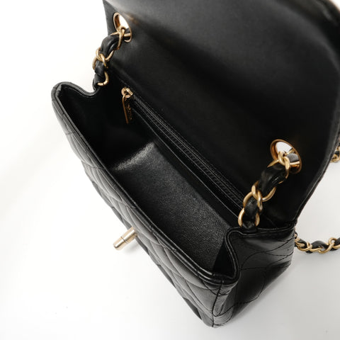 CHANEL No. 27 Matelasse Chain Shoulder Bag black WS28057