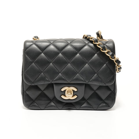 CHANEL No. 27 Matelasse Chain Shoulder Bag black WS28057