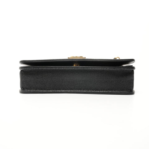 CHANEL Boy Chanel Chain Wallet (No. 30s) Shoulder Bag black WS28058
