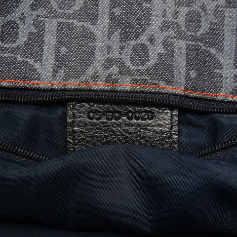 Christian Dior Flightline trotter Shoulder Bag Navy WS28059