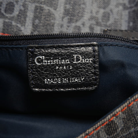 Christian Dior Flightline trotter Shoulder Bag Navy WS28059