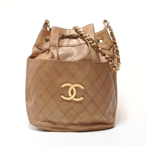 CHANEL Table 1: Bicolore Shoulder Bag beige WS28060