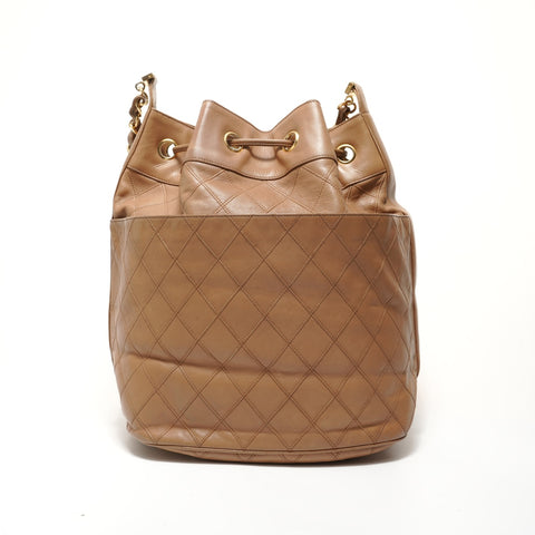 CHANEL Table 1: Bicolore Shoulder Bag beige WS28060