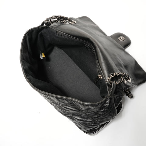 CHANEL Item No. 15 Matelass Chain Shoulder Bag black WS28061