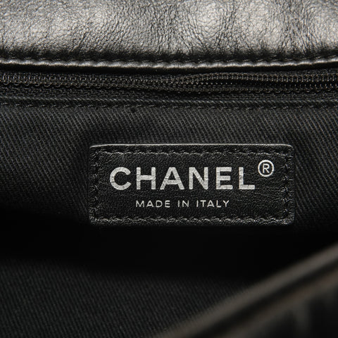 CHANEL Item No. 15 Matelass Chain Shoulder Bag black WS28061