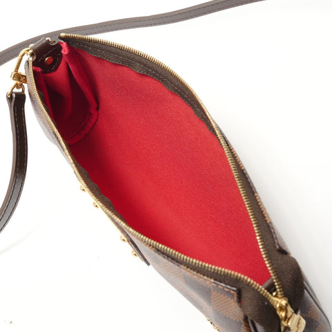 LOUIS VUITTON Damier Azur Eva, made in 2012. Shoulder Bag Brown WS28064