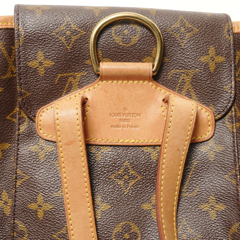 LOUIS VUITTON 1997 Montsouris MM Monogram Backpack  Daypack Brown WS28070