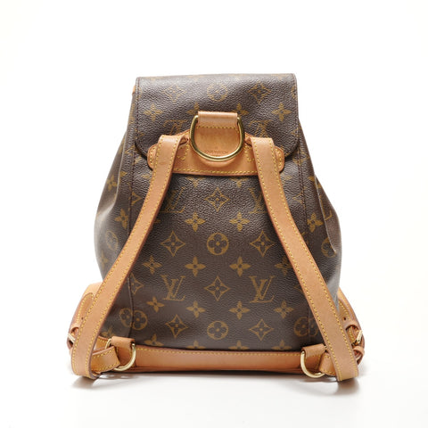 LOUIS VUITTON 1997 Montsouris MM Monogram Backpack  Daypack Brown WS28070