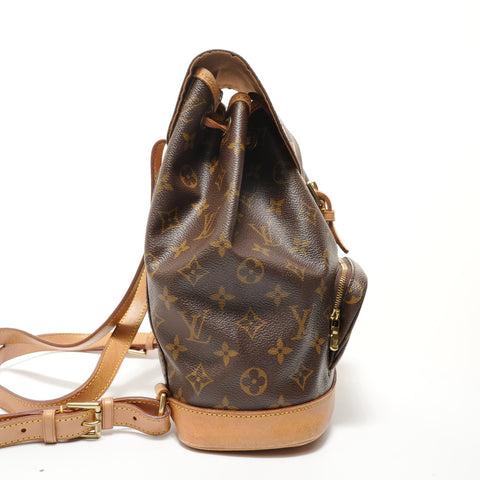 LOUIS VUITTON 1997 Montsouris MM Monogram Backpack  Daypack Brown WS28070