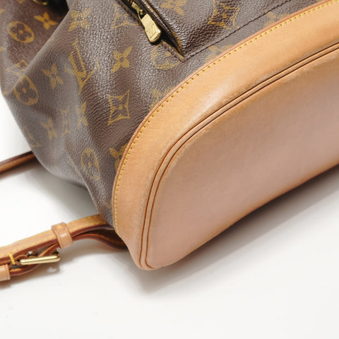 LOUIS VUITTON 1997 Montsouris MM Monogram Backpack  Daypack Brown WS28070