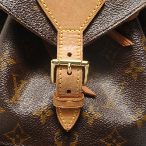 LOUIS VUITTON 1997 Montsouris MM Monogram Backpack  Daypack Brown WS28070
