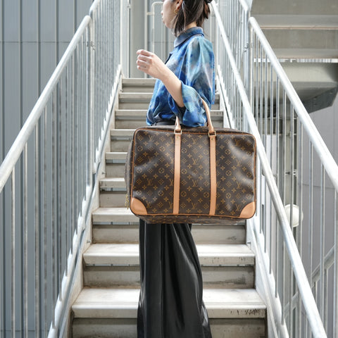 LOUIS VUITTON Monogram Sirius 45, fabriqué en 2008. Sac Boston Marron WS28071