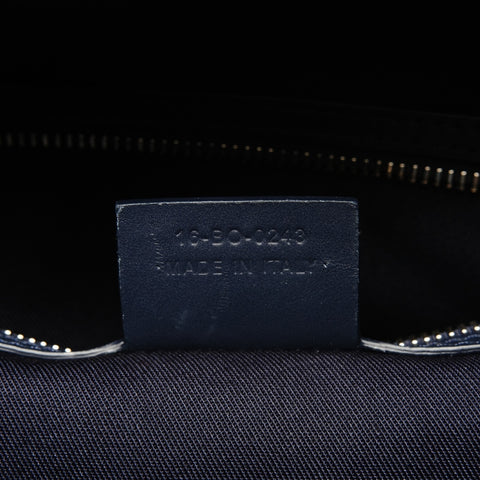 Christian Dior Tears Lango 50 2WAY Boston bag Navy WS28074