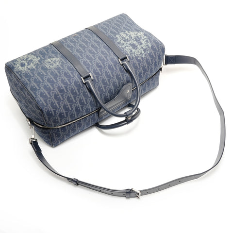 Christian Dior Tears Lango 50 2WAY Boston bag Navy WS28074