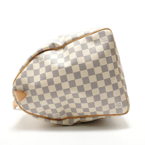 LOUIS VUITTON 2008 Damier Keepall 50 Boston bag white WS28075